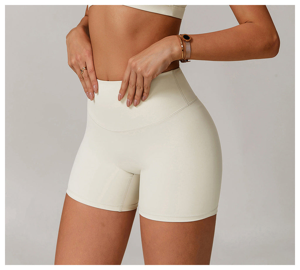 High-Waist Sculpting Yoga Shorts