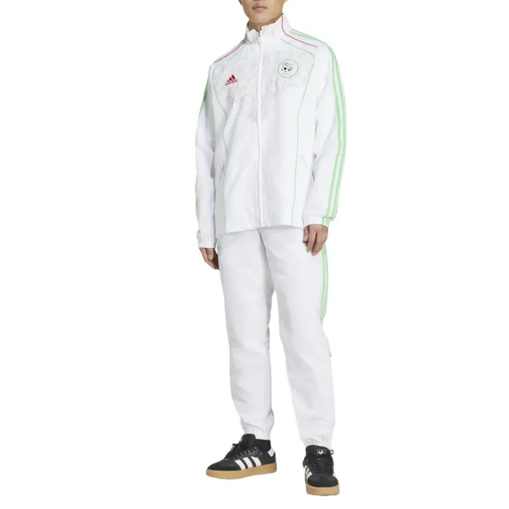 Algeria white retro presentation Soccer tracksuit 2025/26 - Adidas