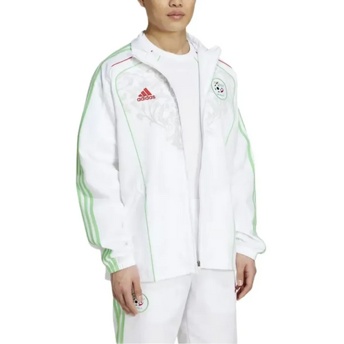 Algeria white retro presentation Soccer tracksuit 2025/26 - Adidas